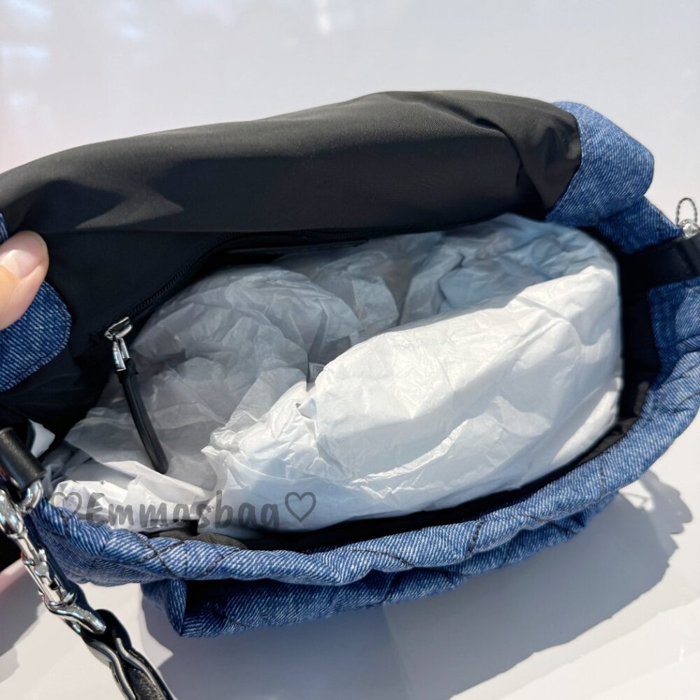 Marc Jacobs Nylon Messenger 4S6HMS106H02 Denim Blue $278 - Picture 5 of 5
